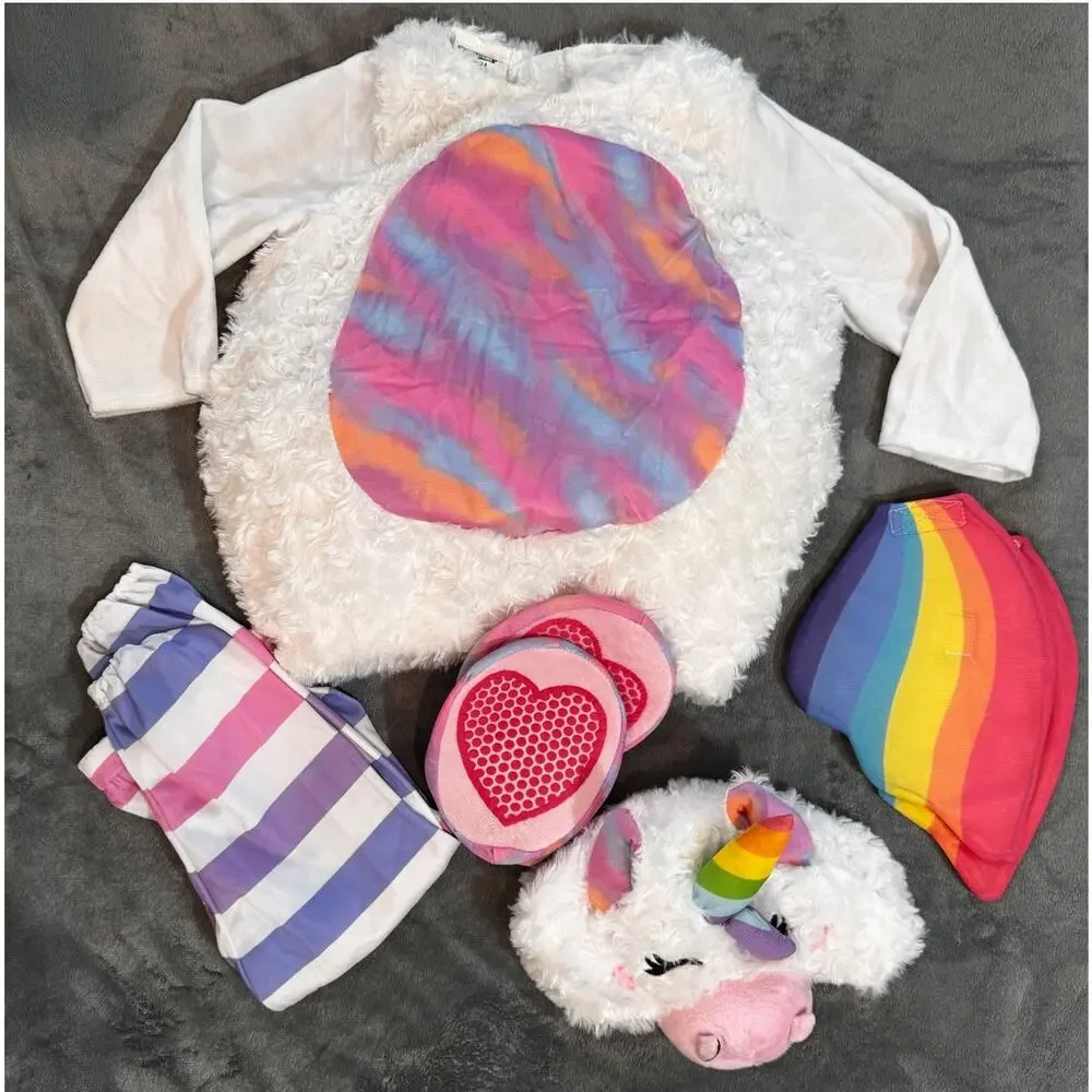 New Spooktacular Creations Halloween Girls Unicorn Costume w/ Wings 18/24mths